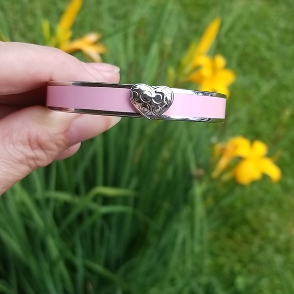 Coach Jewelry - 🔥Sale Coach Pink Enamel Bangle💗💵🛍